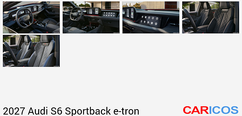 Audi S6 Sportback e-tron | 2027MY | Interior