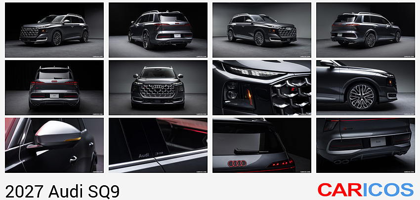 Audi SQ9 | 2027MY | Front Three-Quarter