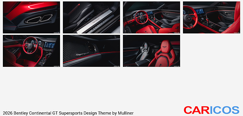 Bentley Continental GT Supersports Design Theme by Mulliner | 2026MY | Exhaust