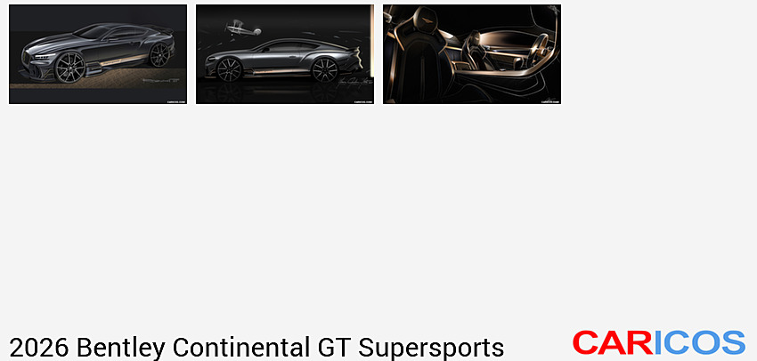 Bentley Continental GT Supersports | 2026MY | Design Sketch