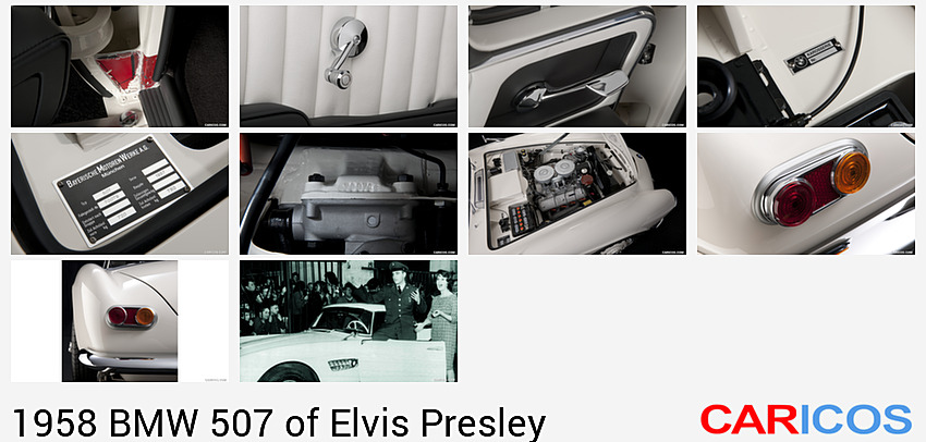 BMW 507 of Elvis Presley | 1958MY | Detail