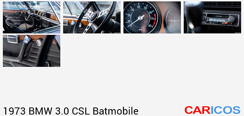 BMW 3.0 CSL Batmobile | 1973MY | Interior