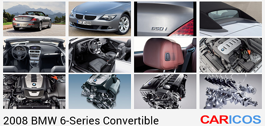 BMW 6-Series Convertible | 2008MY | Rear Right Quarter View Photo
