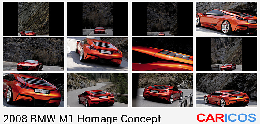 BMW M1 Homage Concept | 2008MY | Front Right Quarter View Photo