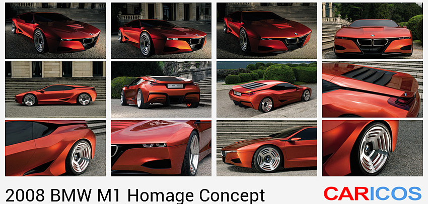 BMW M1 Homage Concept | 2008MY | Front Right Quarter View Photo