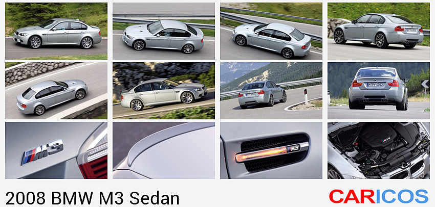 BMW M3 Sedan MY2008  | Side