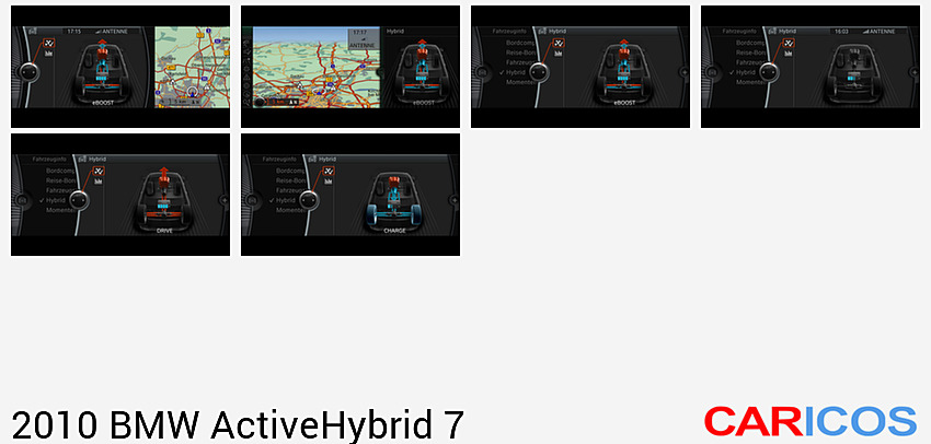 BMW ActiveHybrid 7  | Central Display