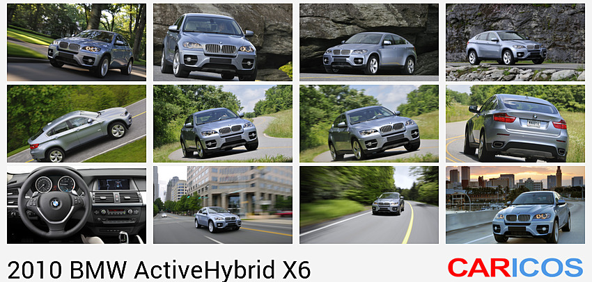 2010 BMW Activehybrid X6 | Front Left Quarter View Photo