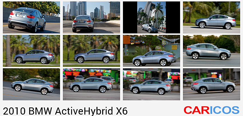 2010 BMW Activehybrid X6 | Rear Right Quarter View Photo