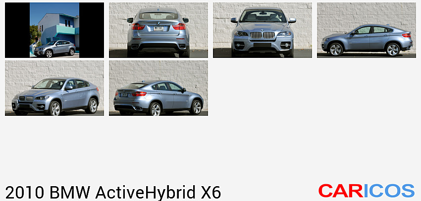 2010 BMW Activehybrid X6 | Front Left Quarter View Photo