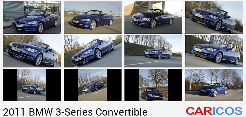 BMW 3-Series Convertible | 2011MY |   | Front Left Quarter View Photo
