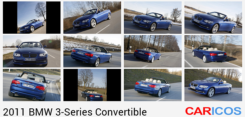 BMW 3-Series Convertible | 2011MY |   | Front Left Quarter View Photo
