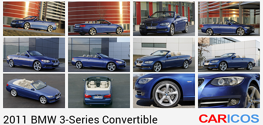 BMW 3-Series Convertible | 2011MY |   | Front Left Quarter View Photo