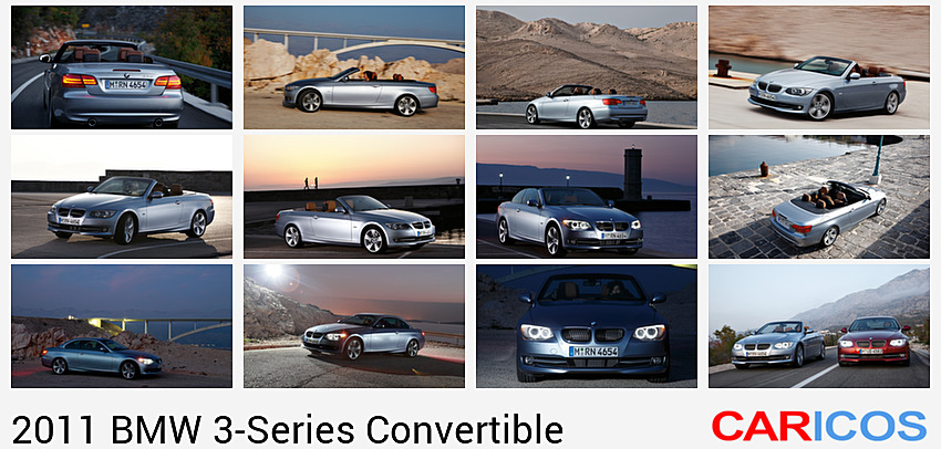 BMW 3-Series Convertible | 2011MY |   | Rear Angle View Photo