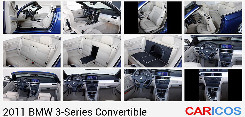 BMW 3-Series Convertible | 2011MY |   | Interior Front Seats View Photo