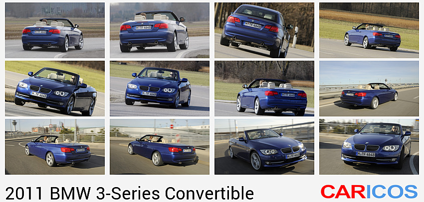 BMW 3-Series Convertible | 2011MY |   | Rear Right Quarter View Photo