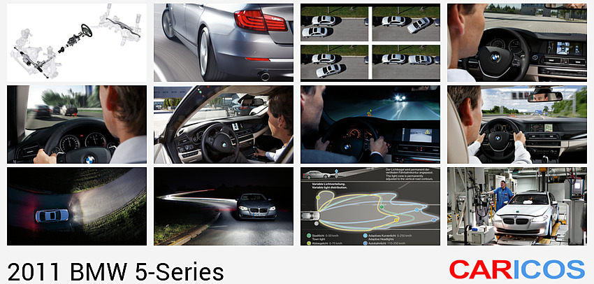 2011 BMW 5-series | Technical Drawing