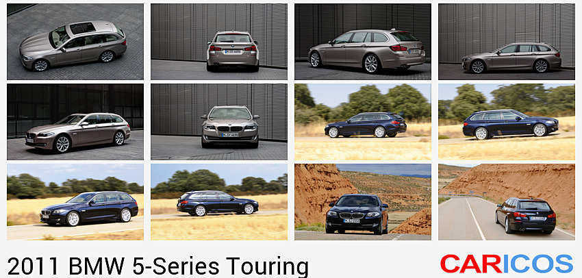 BMW 5-Series Touring | 2011MY |   | Top View