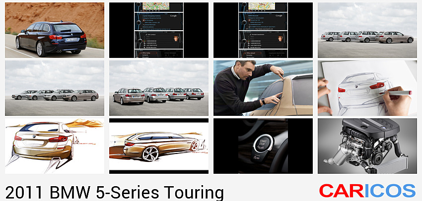 BMW 5-Series Touring | 2011MY |   | Rear Left Quarter View 