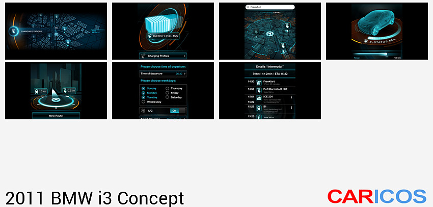 BMW i3 Concept | Central Information Display | 