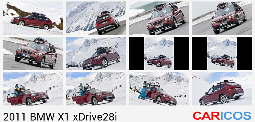 BMW X1 xDrive28i (2011) | In snow | 