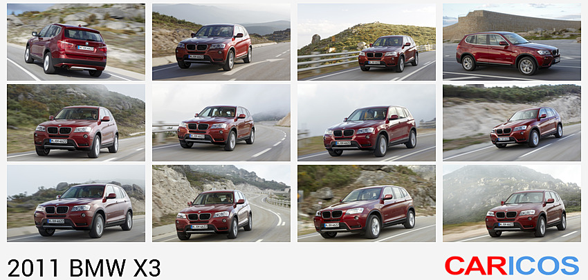 BMW X3 | 2011MY |   | Rear Left Quarter 