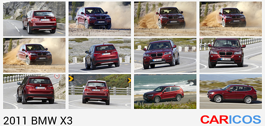 BMW X3 | 2011MY |   | Rear Angle 