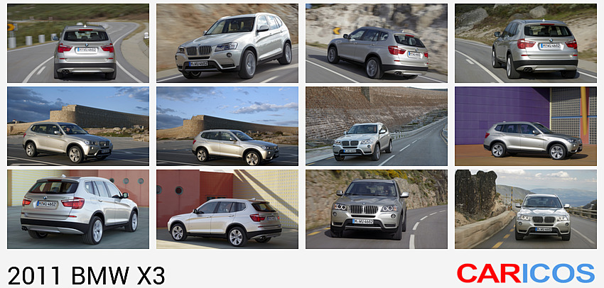 BMW X3 | 2011MY |   | Rear Angle 