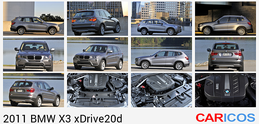 BMW X3 xDrive20d, 2011  | Side