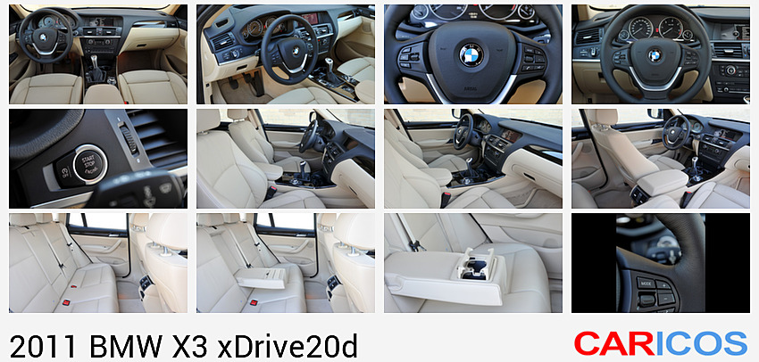 BMW X3 xDrive20d, 2011  | Interior