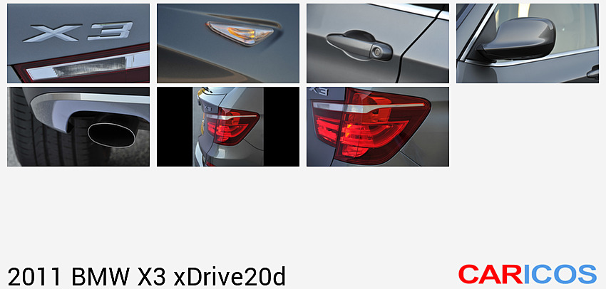 BMW X3 xDrive20d, 2011 | Badge | 