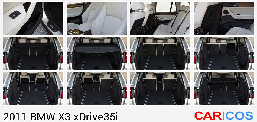 BMW X3 xDrive35i (2011) | Interior, Close-up