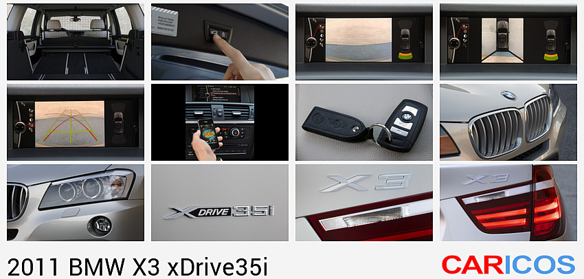 BMW X3 xDrive35i (2011) | Trunk |