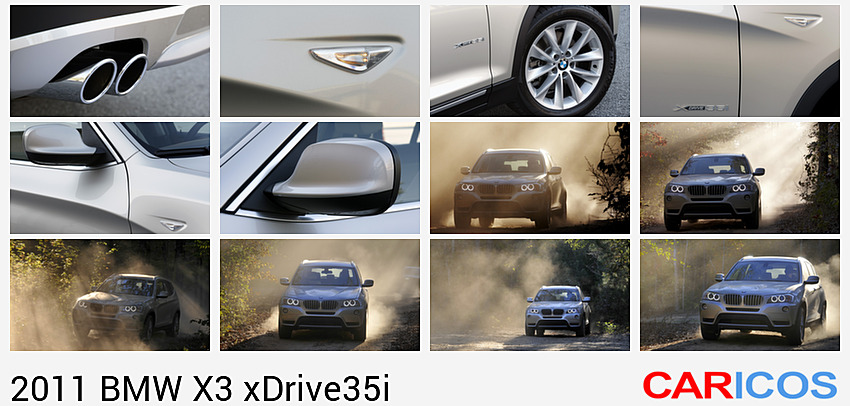 BMW X3 xDrive35i (2011) | Muffler |