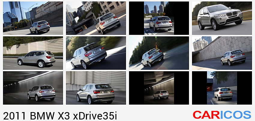 BMW X3 xDrive35i (2011) | Rear Left Quarter