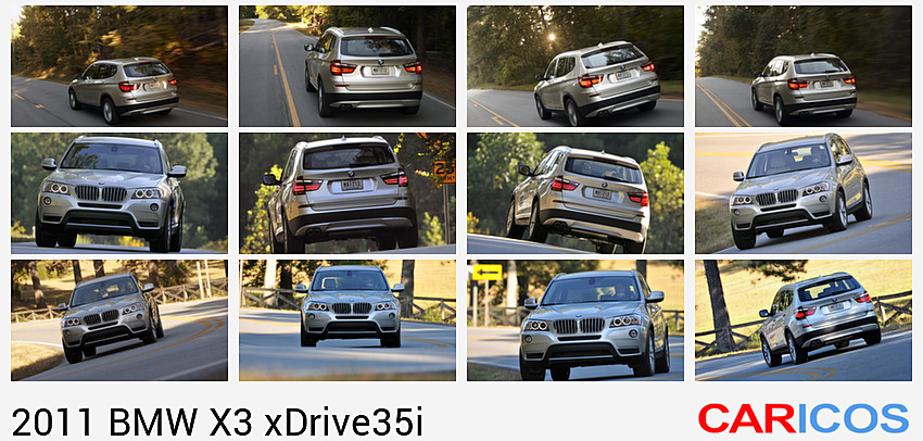 BMW X3 xDrive35i (2011) | Rear Left Quarter