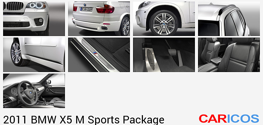 2011 BMW X5 M Sport Package | Lights On  | Front Angle View Photo