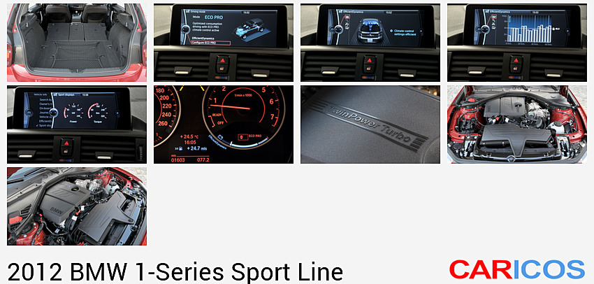 BMW 1-Series Sport Line (2012)  | Trunk