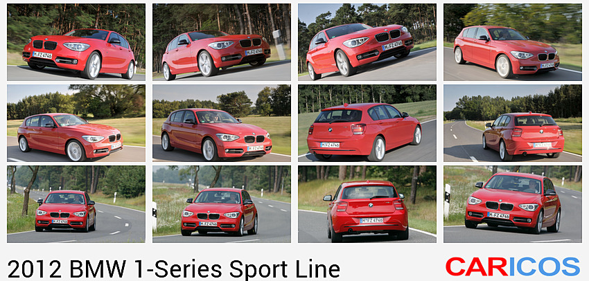 BMW 1-Series Sport Line (2012)  | Front 