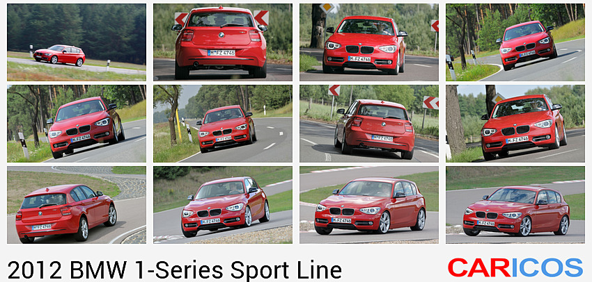BMW 1-Series Sport Line (2012)  | Front 