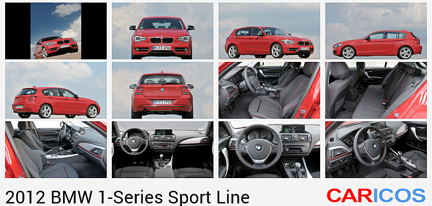 BMW 1-Series Sport Line (2012)  | Front 