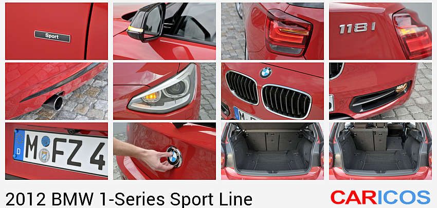 BMW 1-Series Sport Line (2012)  | Close-up