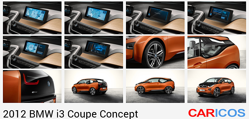 BMW i3 Coupe Concept | Central Console