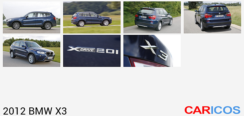 BMW X3 | 2012MY |  xDrive20i  | Side