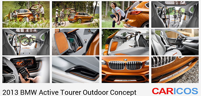 BMW Active Tourer Outdoor Concept | 2013MY |  Bicycle | 