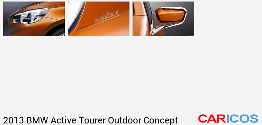 BMW Active Tourer Outdoor Concept | 2013MY |   | Headlight