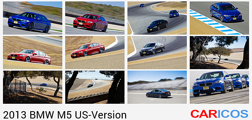 BMW M5 US-Version | 2013MY |  at Laguna Seca | Front