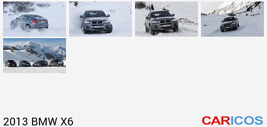 BMW X6 | 2013MY |  xDrive30d on Snow | Rear
