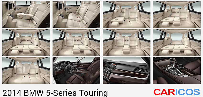 BMW 5-Series Touring | 2014MY |  Armrest | Interior Rear Seats
