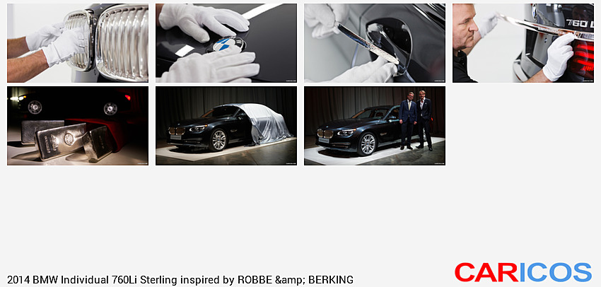 2014 BMW Individual 760Li Sterling inspired by ROBBE & BERKING  | Grille